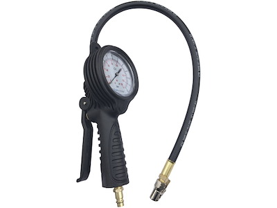 Pumpepistol m/manometer 12bar, slange m/klemnippel