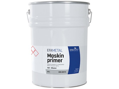 Maskinprimer 0101 Silkemat Rød 20 ltr. EFApaint