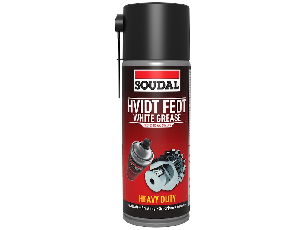 Soudal hvidt fedt, spray 400ml