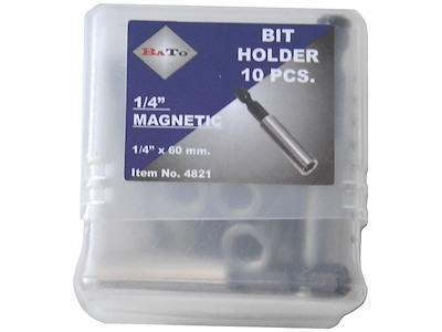 Bitsholder m/magnet 60 mm pk/10 Bato