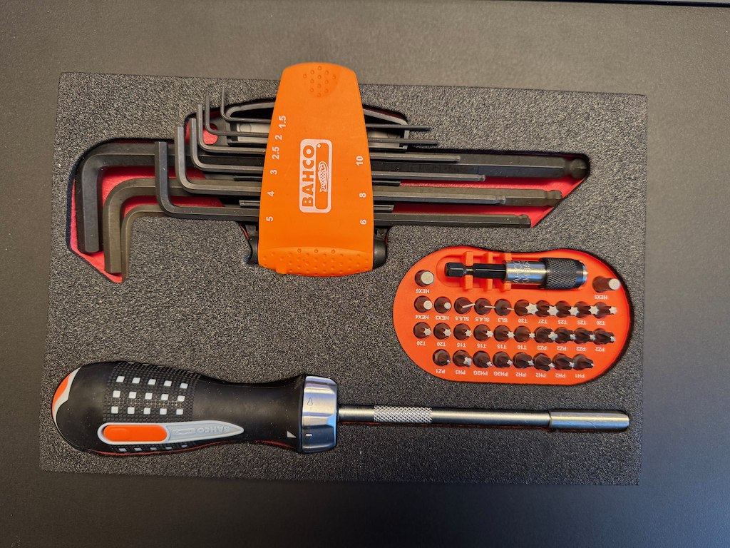 Bahco T6 modul værktøjssæt 808050/T6/41