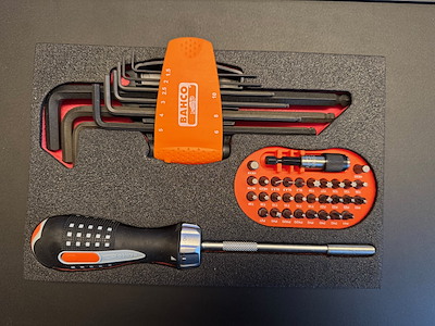 Bahco T6 modul værktøjssæt 808050/T6/41
