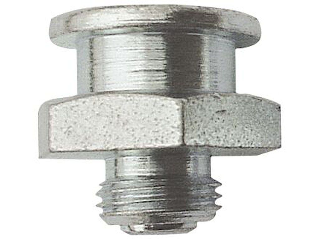 Smørenippel M1 lige, elforz., 1/8" R Kabi