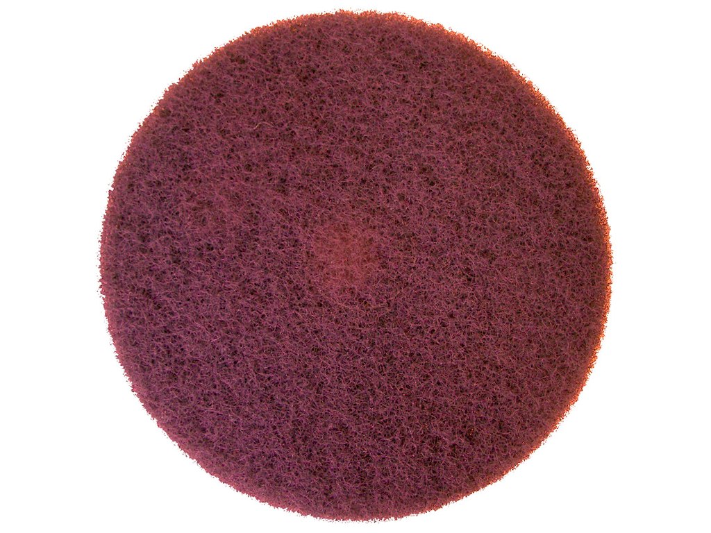 Faxe pads t/pol.mask. 25mm rød 16"