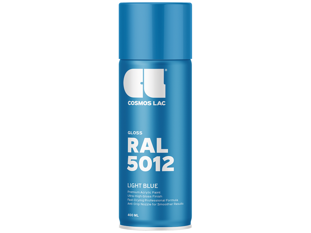 Cosmos spraymaling RAL5012 Light Blue 400ml