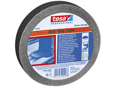 Tesa 60950 skridsikker tape sort 25mm×15m