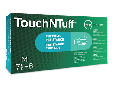 TouchNTuff 92-600 nitrilhandske pudderfri