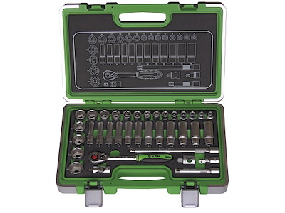 DJ TOOLS topnøglesæt 3/8" 36 dele