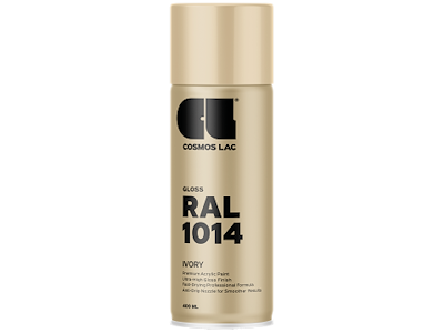 Cosmos spraymaling RAL1014 Ivory 400ml
