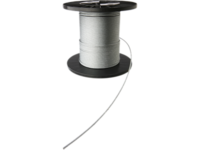 Stålwire galvaniseret 6×12+7FC 3mm Michlar