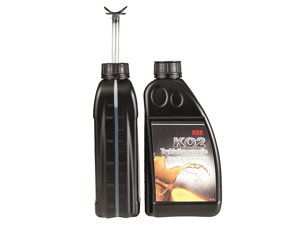 Kompressor-/Trykluftsmøreolie 1 ltr. KO2 KGK