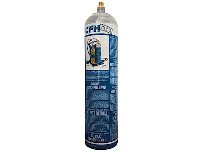 Oxygenflaske t/CFH52500 mini-svejsesæt 1 ltr/130gr.