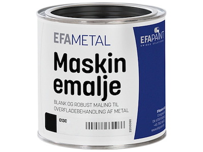 Maskinemalje 0130 Fiat Kobelco Grå 3/4 ltr. EFApaint
