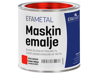 Maskinemalje 0130 Fendt Rød/Trafikrød 3/4ltr. EFApaint
