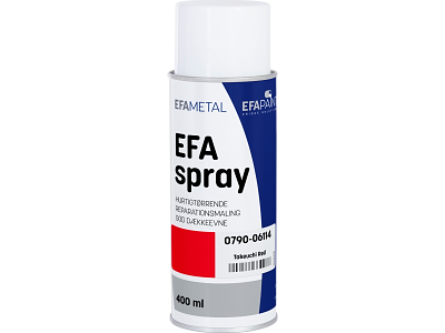Efaspray Takeuchi Rød 400 ml