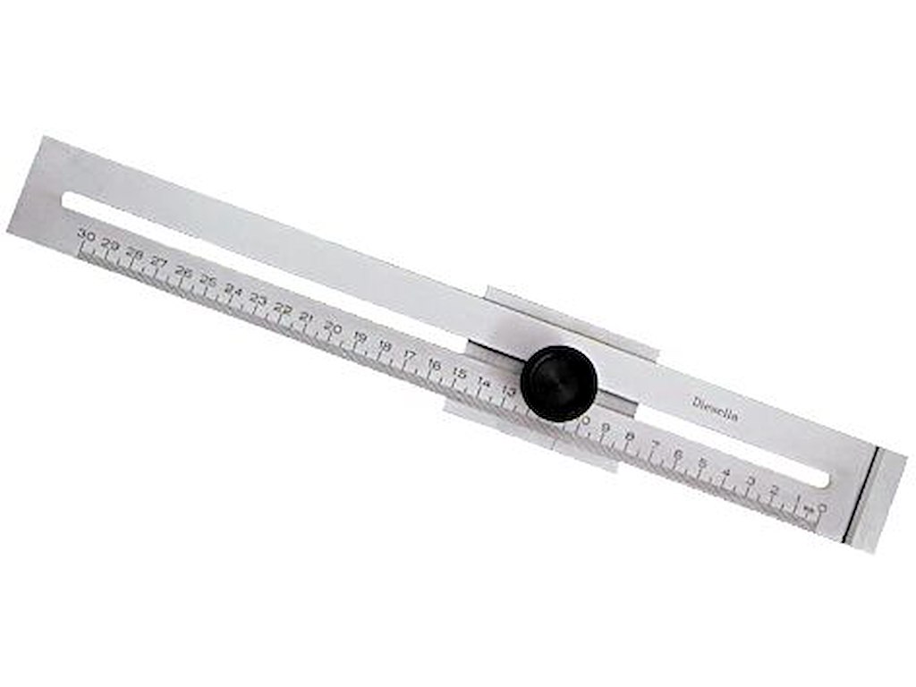 Opmærkningslære 0-300 mm × 0,1 Diesella