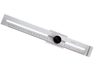 Opmærkningslære 0-300 mm × 0,1 Diesella