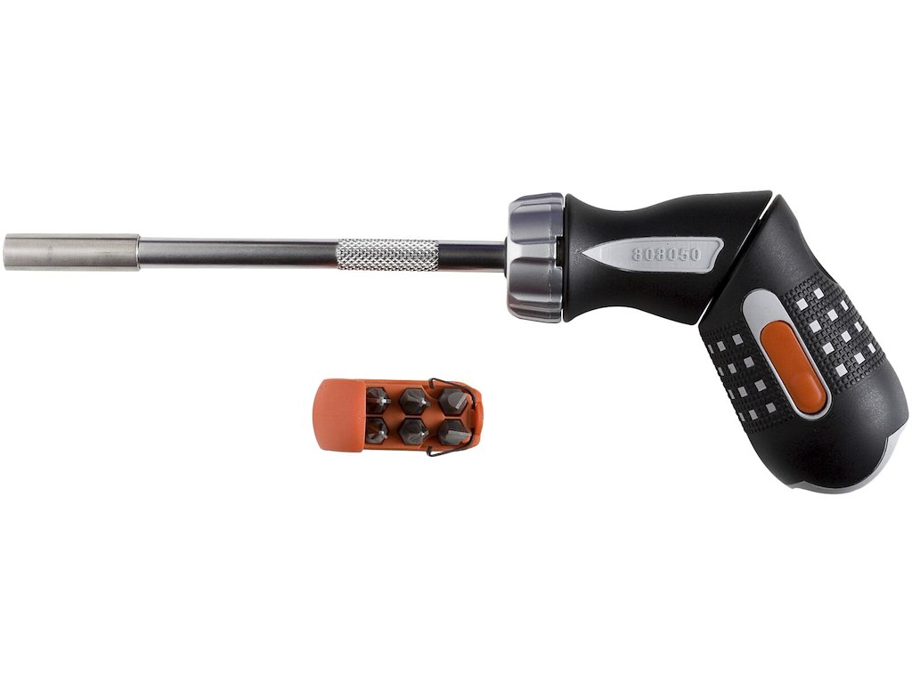 Bahco 1/4" Skraldeskruetrækker m/pistolhåndtag