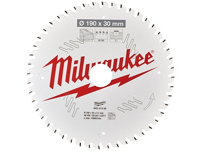 Rundsavklinge PW 190×30×2,1mm 48ATB Milwaukee
