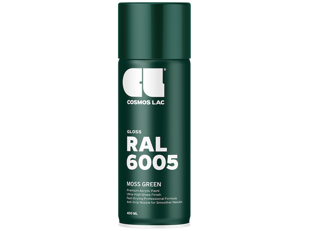Cosmos spraymaling RAL6005 Moss Green 400ml