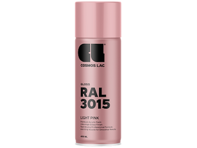 Cosmos spraymaling RAL3015 Light Pink 400ml