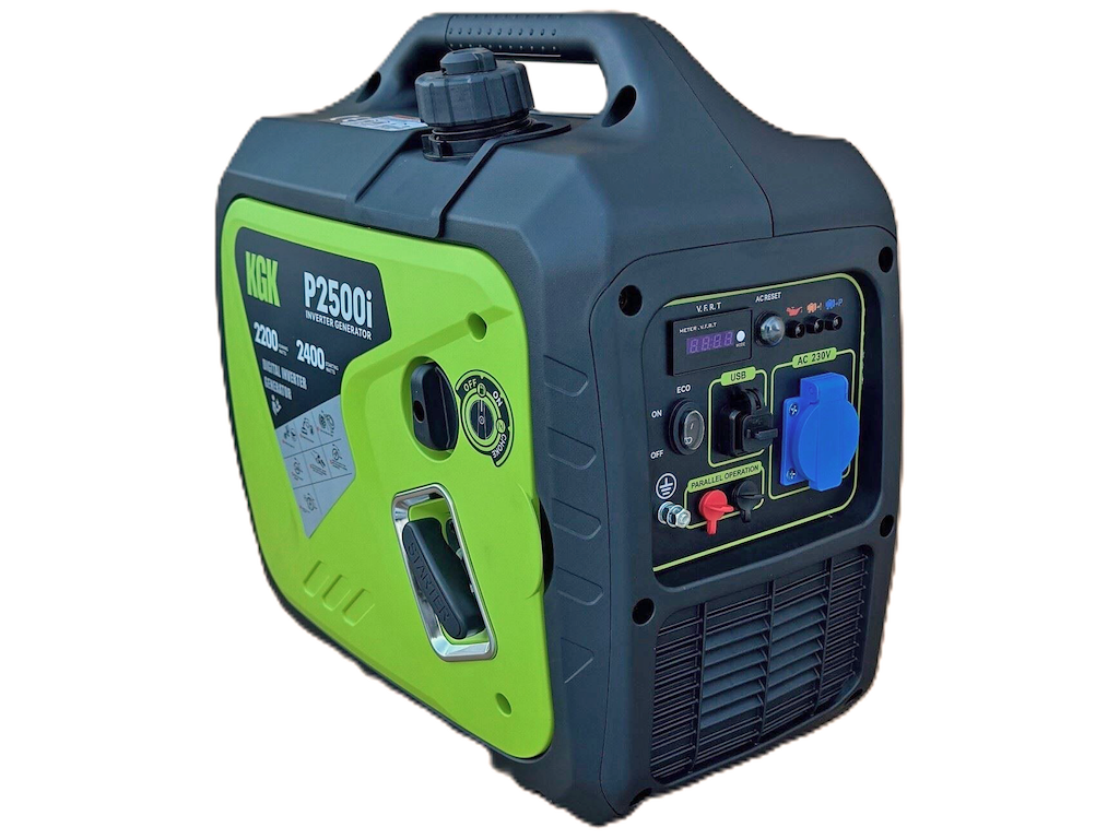 Generator KGK P-2500i inverter lydsvag 230V/2,3kVA