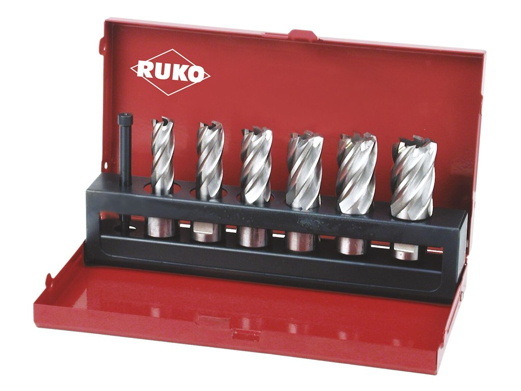 Kerneborsæt HSS Weldon ø12-22×30 mm Ruko