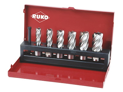 Kerneborsæt HSS Weldon ø12-22×30 mm Ruko