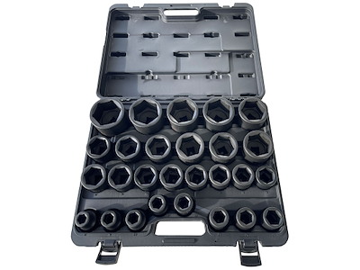 Krafttopsæt 3/4" 17-60mm, 27 dele Bato Nordic