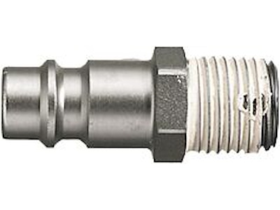Rectus kobl.nippel 1/4" udv. gevind