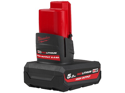 Batteri 12V/5,0Ah High Output Li-ion M12 HB5 Milwaukee