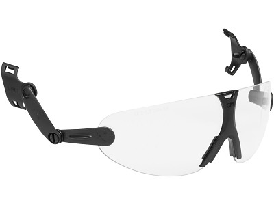 Beskyttelsesbriller V9C t/hjelmmontage, klar glas 3M