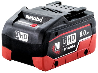 Metabo Batteri 18V/8,0Ah Li-HD