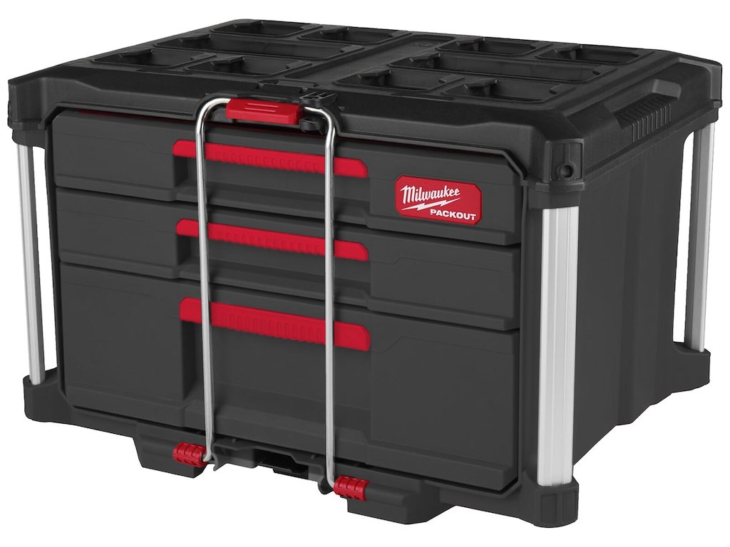 Skuffeboks m/2+1 skuffer 363×564×414mm, Milwaukee Packout