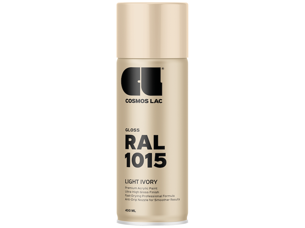 Cosmos spraymaling RAL1015 Light Ivory 400ml