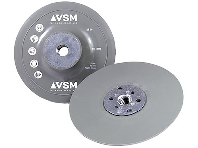 VSM gummibagskive 150mm ZFI medium/hård