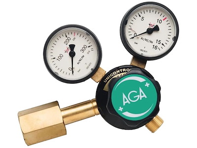 Regulator Unicontrol 500 Ar/N2/He 0-10bar AGA