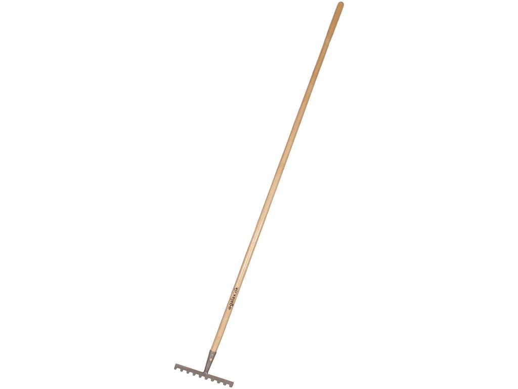 Galax haverive, 25 cm/10 tænder, 168cm skaft