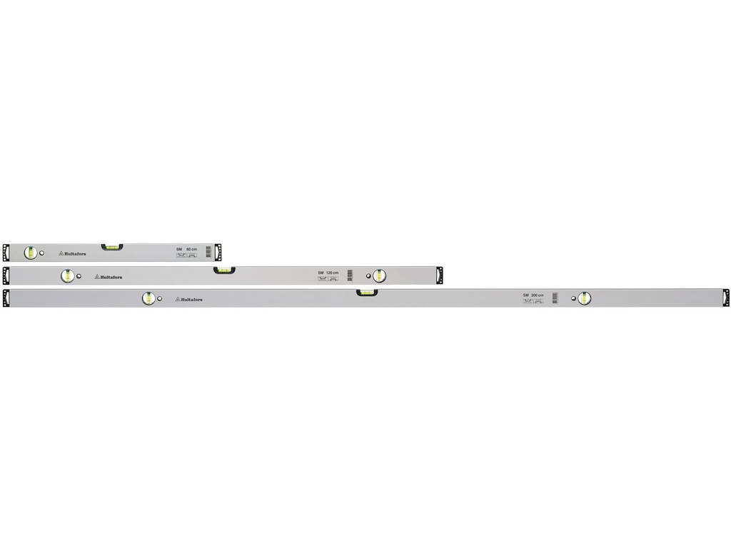 Vaterpassæt alu SM 600/1200/2000 mm Hultafors