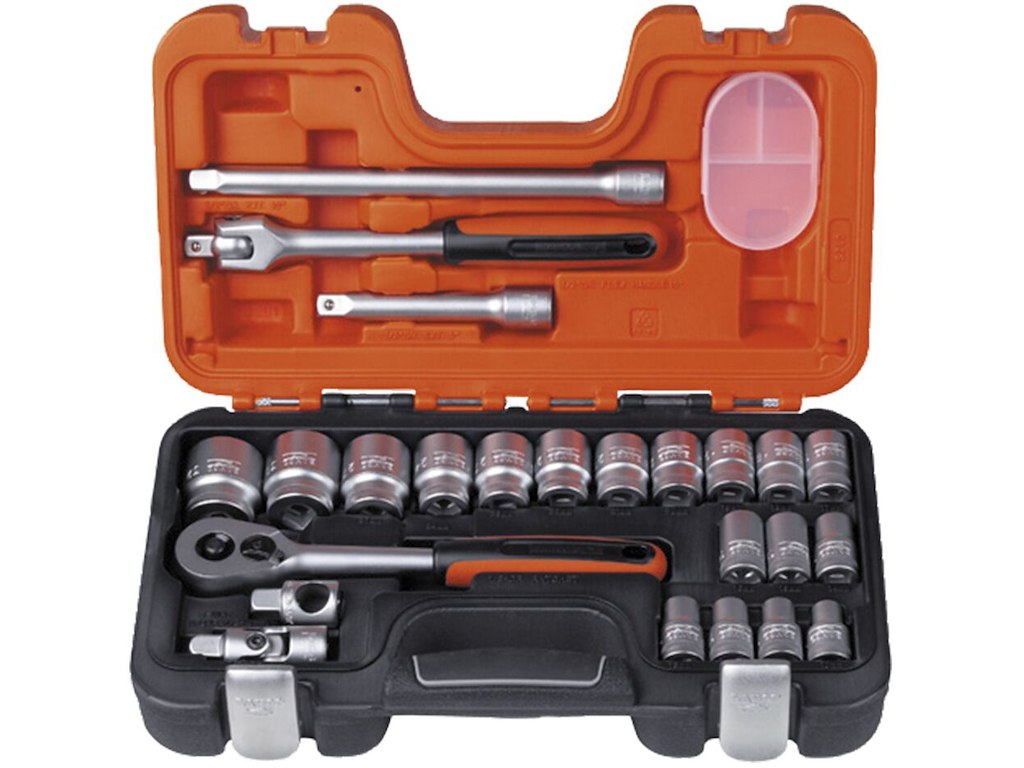 Topnøglesæt mm 1/2" firk. S240 Bahco