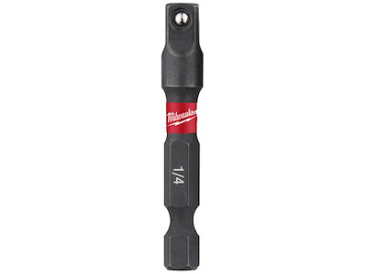 Adapter Shockwave Impact Duty 1/4" 6kt - 1/4" 4kt Milwaukee