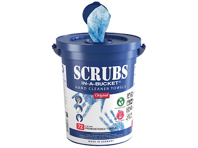 Kema Scrubs håndservietter, spand 72stk