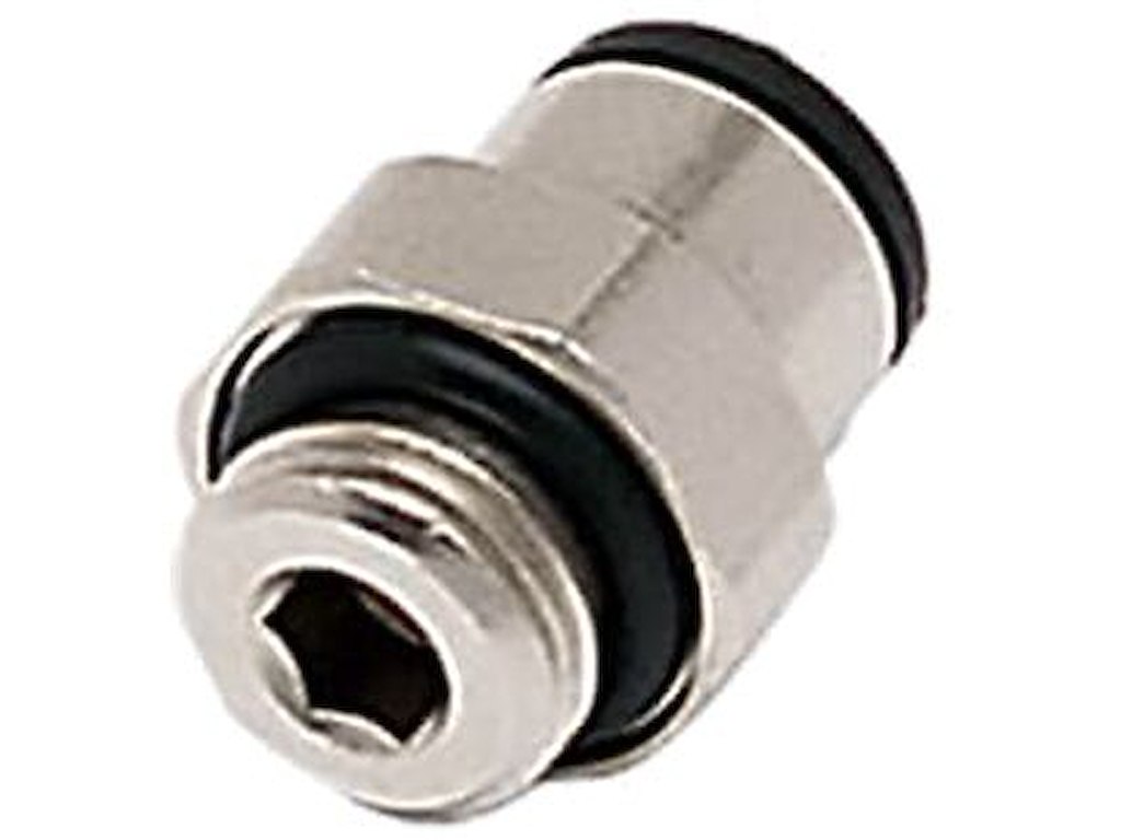 Legris push-in lige union 6mm×1/4" gev.nippel
