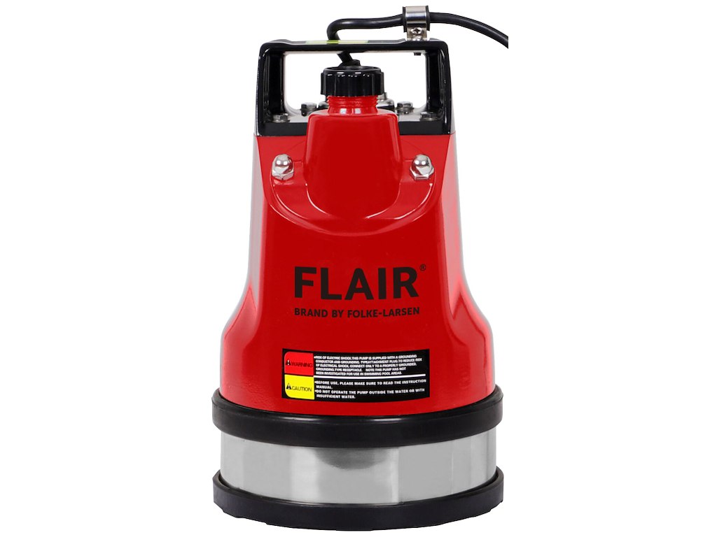 Flair FL-45 dykpumpe lavtsugende 1" 150l/min 450W