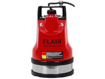 Flair FL-45 dykpumpe lavtsugende 1" 150l/min 450W