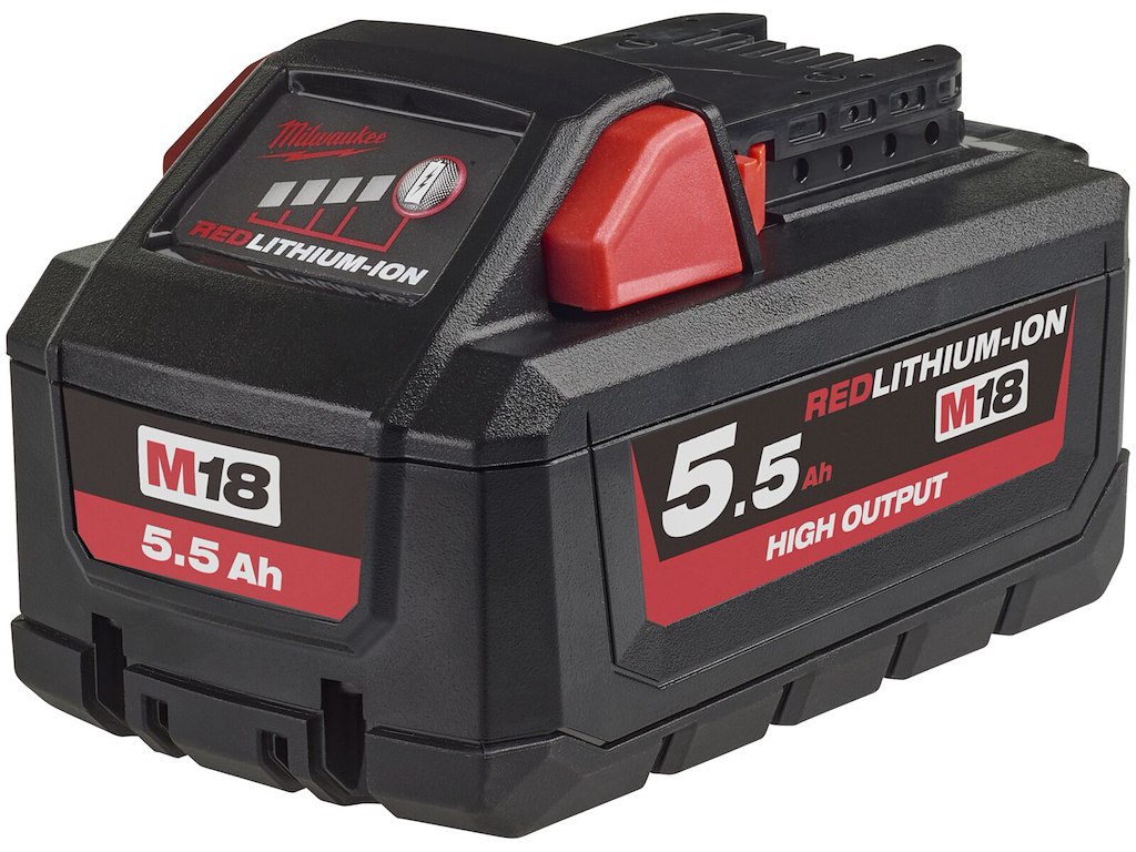 Batteri 18V/5,5Ah High Output Li-ion M18 HB5.5 Milwaukee