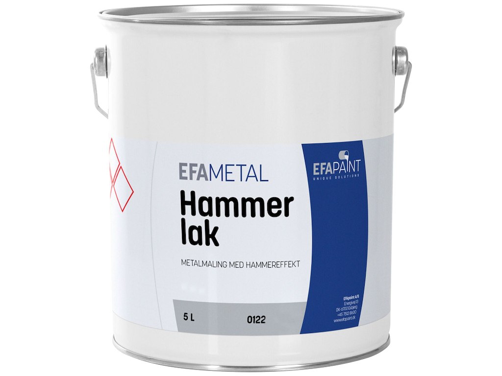 Hammerlak 0122 Grå 5 ltr. EFApaint