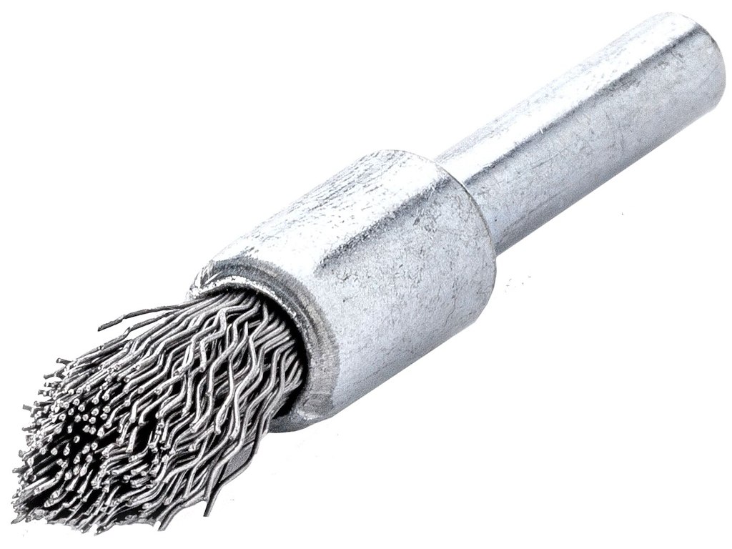 Lessmann Penselbørste spids 6mm skaft ø12×60mm