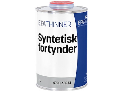 Syntetisk fortynder 1 ltr. EFApaint