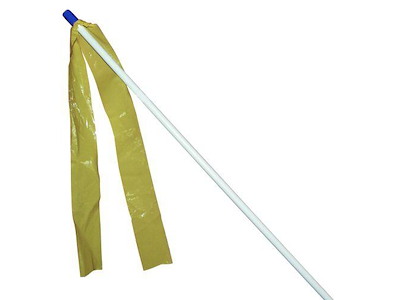 Markeringsstok med bånd 170 cm
